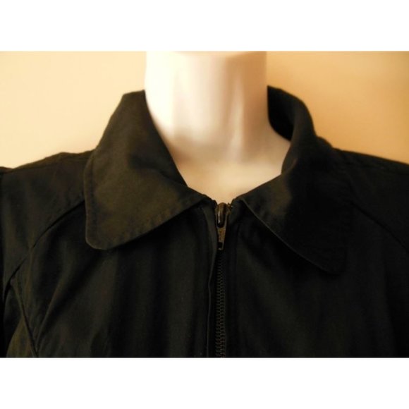 🇫🇷 90s PROMOD black cotton zipper jacket size 6 - Picture 4 of 7